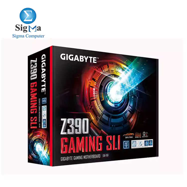GIGABYTE Z390 Gaming SLI - Intel LGA1151/Z390/ATX/2xM.2/Realtek ALC1220/Intel LAN/HDMI/Motherboard