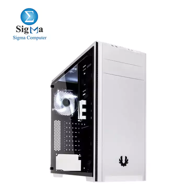 Nova TG ATX/mATX/Mini ITX Midi Tower Case - White +PS600W