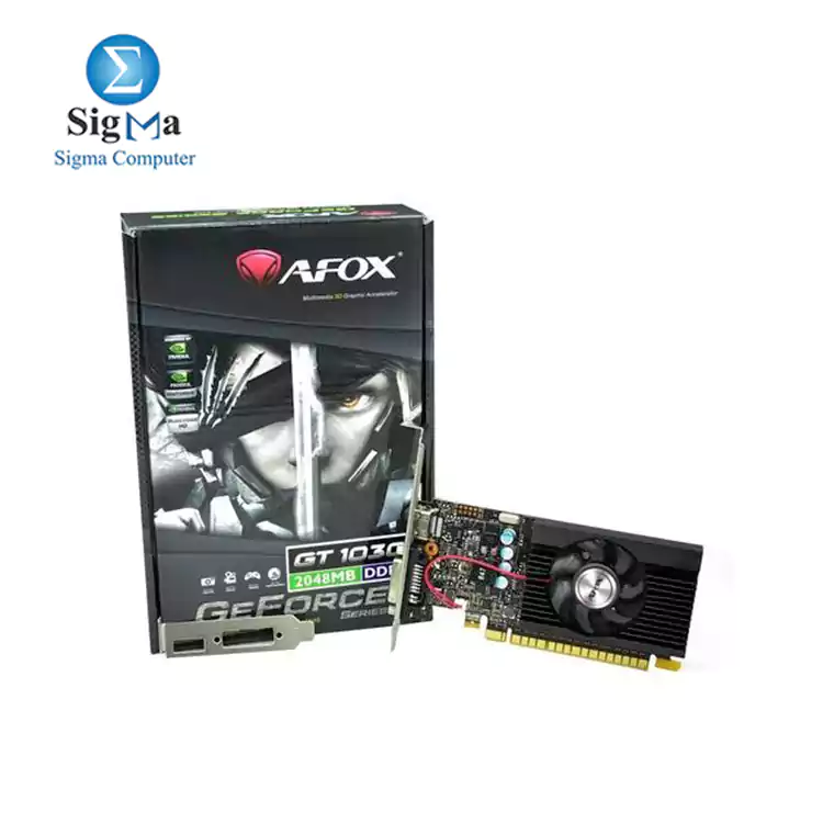 AFOX Geforce GT 1030 128Bit - 2GB GDDR5 Graphic Card