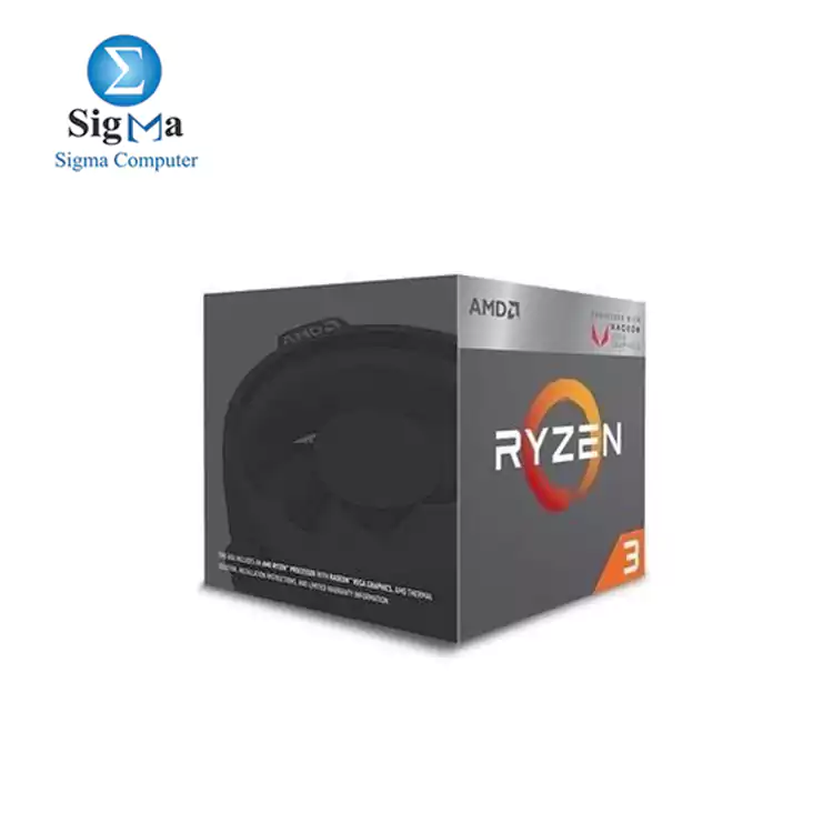 CPU-AMD-RYZEN 3 2200G Quad-Core 3.5 GHz (3.7 GHz Turbo) Socket