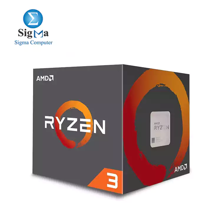 CPU-AMD-RYZEN 3 1200 Desktop Processor with Wraith Stealth Cooler (YD1200BBAEBOX)