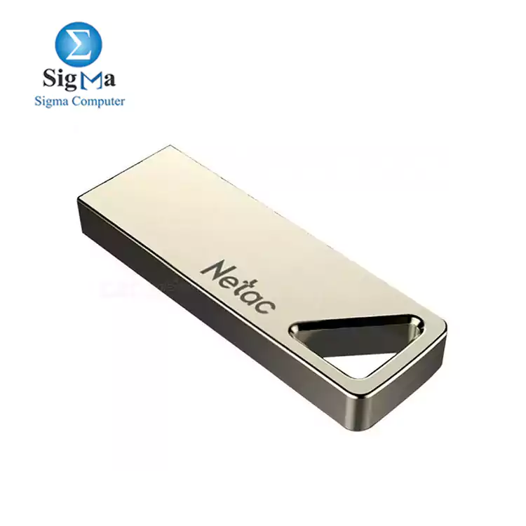 Netac 64GB USB Flash Metal Zinc Alloy Pearl Nickel - U326