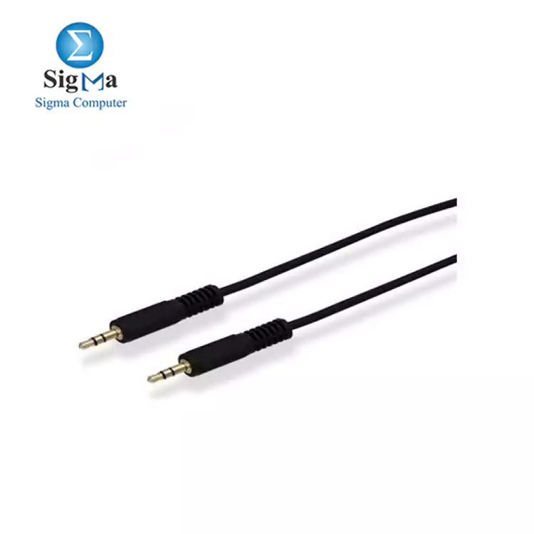 Cable AUX 3.5 mm 1.5 m length of HP - Black