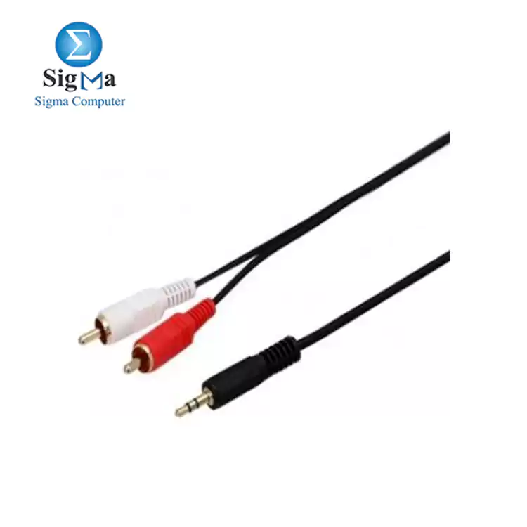 HP AUX 3.5mm to 2RCA Cable 3.0 m