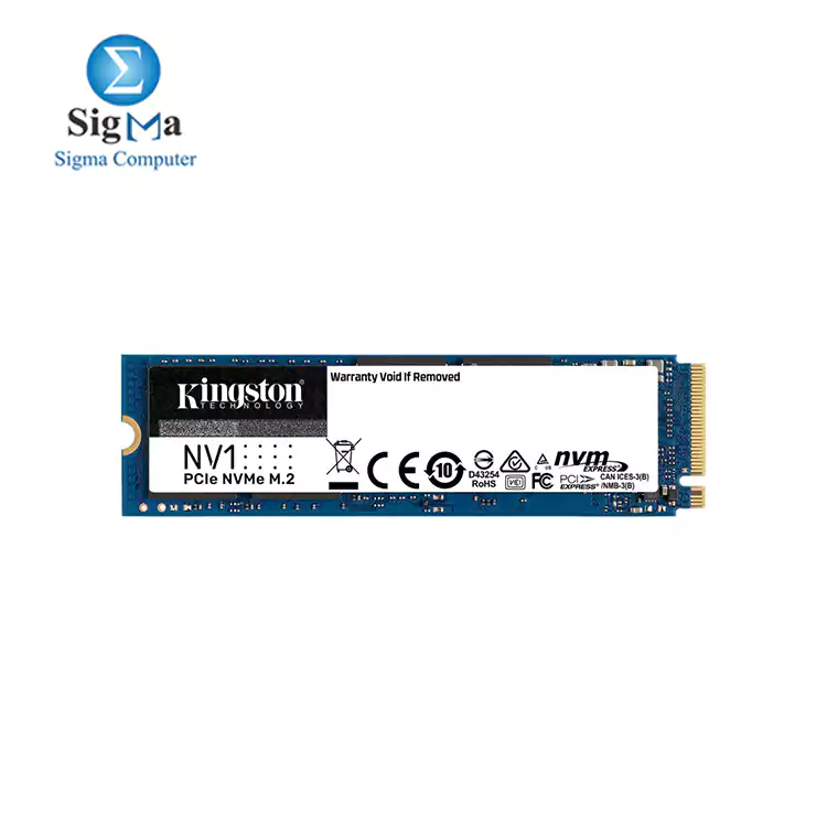 Kingston NV1 1TB M.2 2280 NVMe PCIe Internal SSD Up to 2100 MB s SNVS 1000G