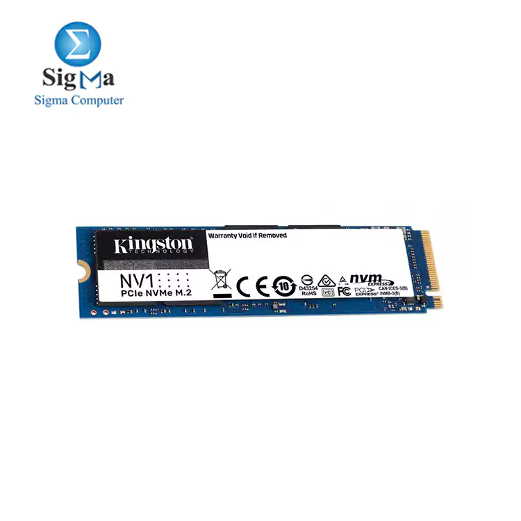 Kingston NV1 1TB M.2 2280 NVMe PCIe Internal SSD Up to 2100 MB/s SNVS/1000G