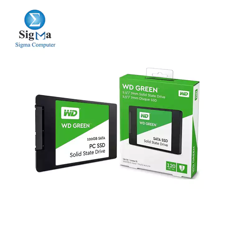 WD Green 120GB PC SSD - SATA III 6Gb s 2.5