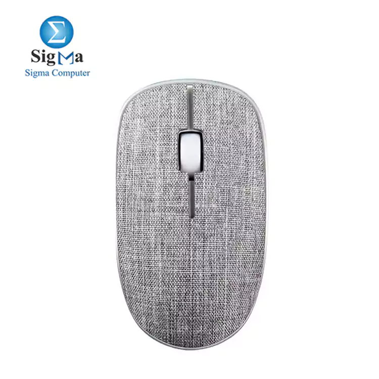 RAPOO 3510 Plus 2.4GHz Wireless Optical Fabric Mouse Grey