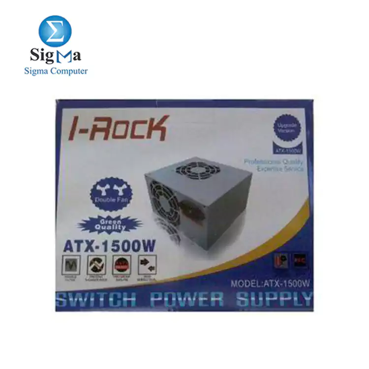 Irock 1500w 2 Fan Power Supply