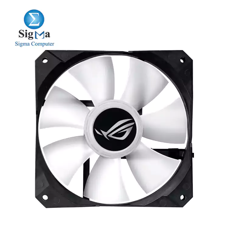 ASUS ROG STRIX LC 120 RGB all-in-one liquid CPU cooler with Aura Sync, and ROG 120mm addressable RGB radiator fan