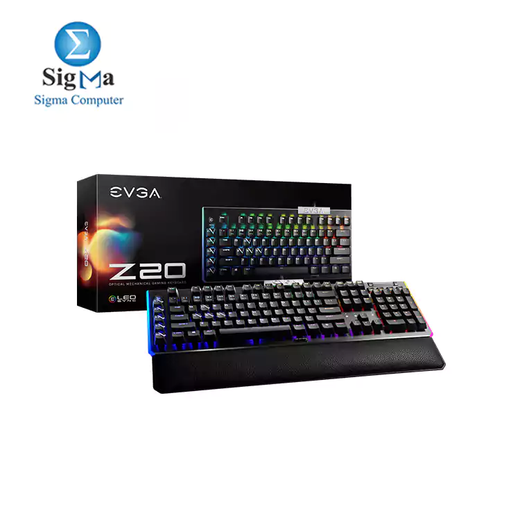 EVGA Z20 RGB Optical Mechanical  Linear Switch  Gaming Keyboard 811-W1-20US-KR