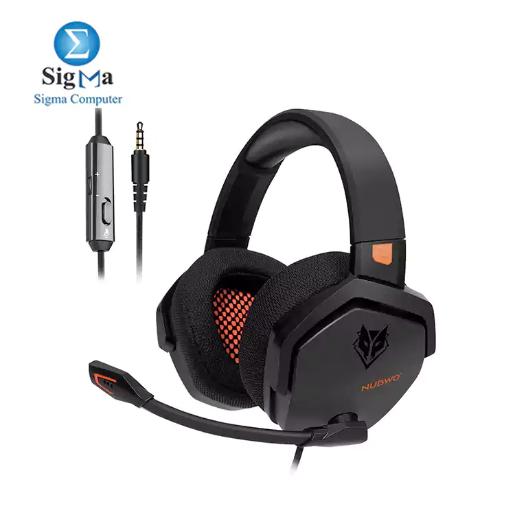 NUBWO N16 Stereo Gaming Headset with Noise Cancelling Microphone for PS5  PS4  Xbox One