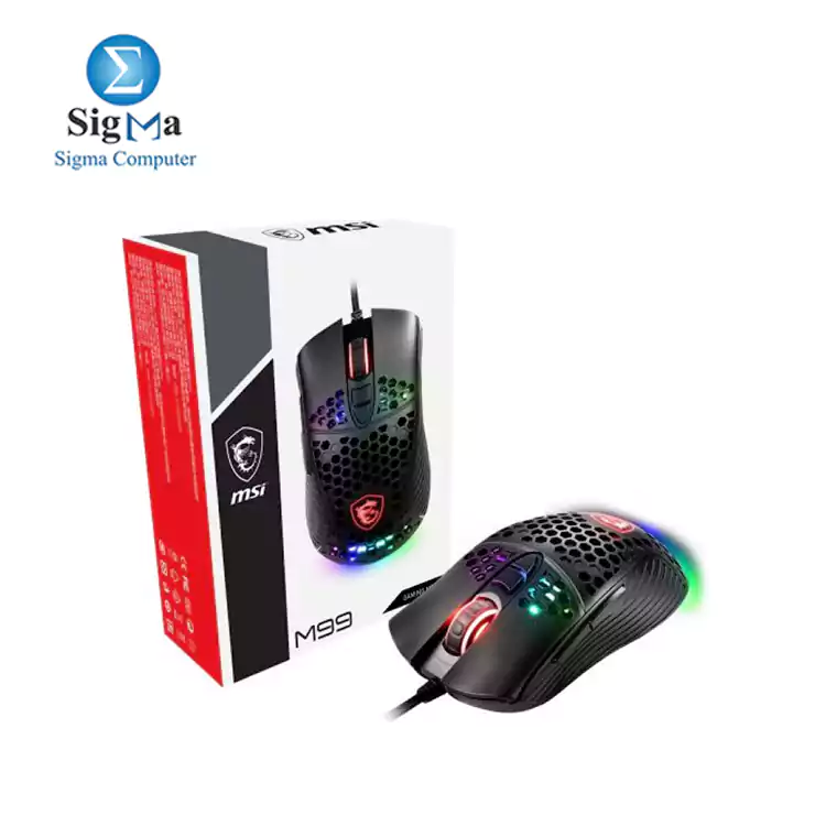 MSI Mouse Gaming M99 Box Negru s12-0401820-v33 Wired RGB LED