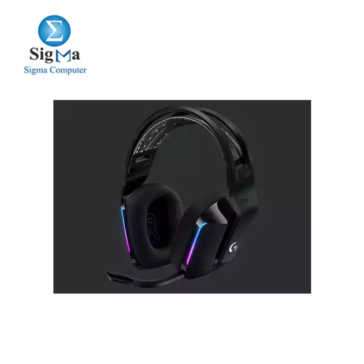 LOGITECH G733 LIGHTSPEED Wireless RGB Gaming Headset - BLACK - 2.4GHZ - EMEA– 081-000864