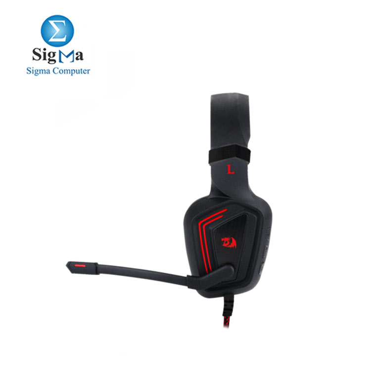 Redragon H310 MUSES Wired Gaming Headset  7.1 Surround-Sound Pro-Gamer Headphone