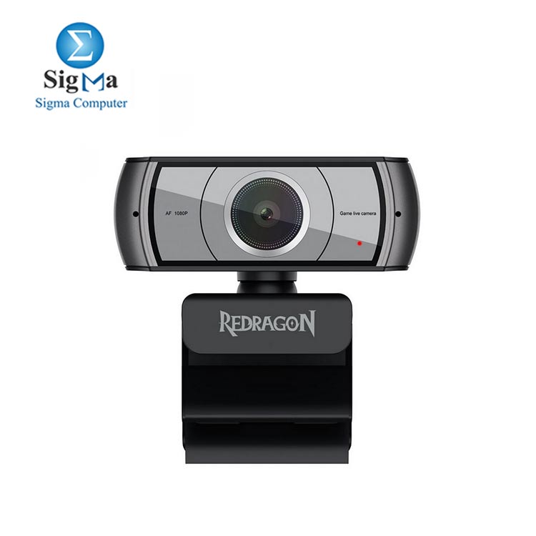 Redragon APEX GW900 1080p Tripod Stand 30F FPS PC Webcam     Black