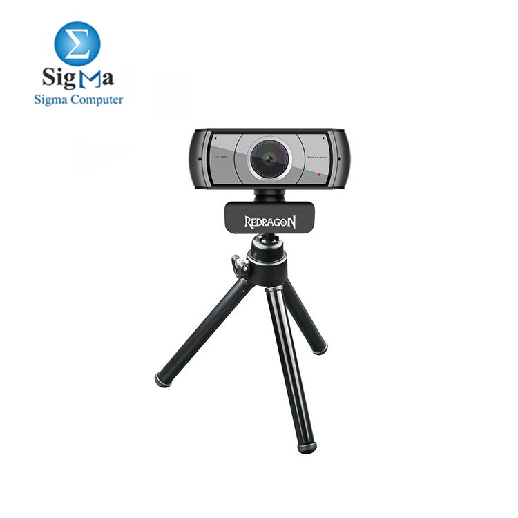 Redragon APEX GW900 1080p Tripod Stand 30F FPS PC Webcam – Black