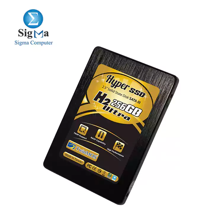 TwinMOS 256GB 2.5-inch ultra-thin SSD H2