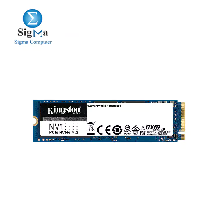 Kingston NV1 250G M.2 2280 NVMe PCIe Internal SSD Up to 2100 MB s SNVS 250G