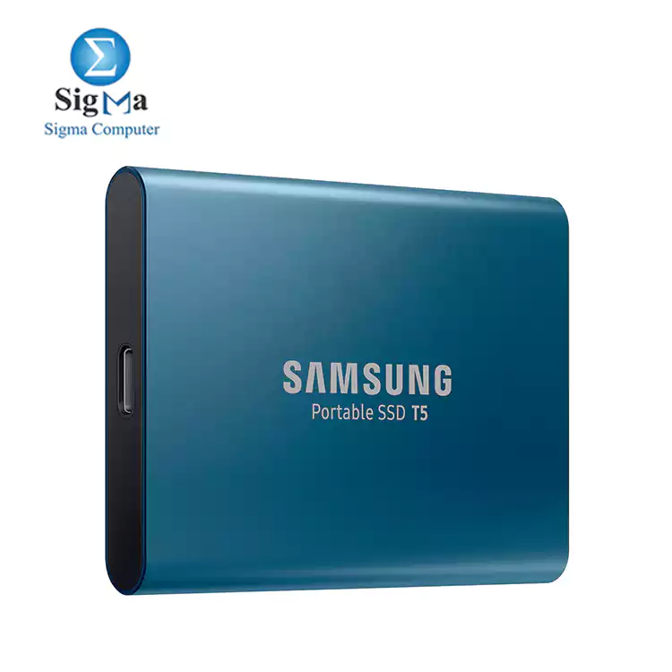 SAMSUNG Portable SSD T5 USB 3.1 500GB EXTERNAL SOILD STATE DRIVE  Blue 