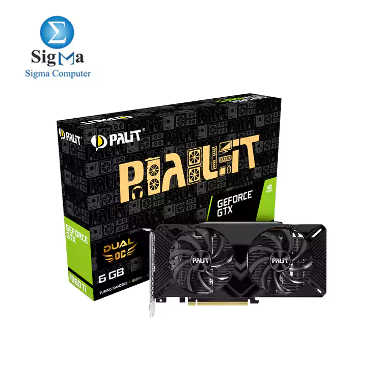 PALIT GeForce® GTX 1660 Ti Dual OC 6G GDDR6