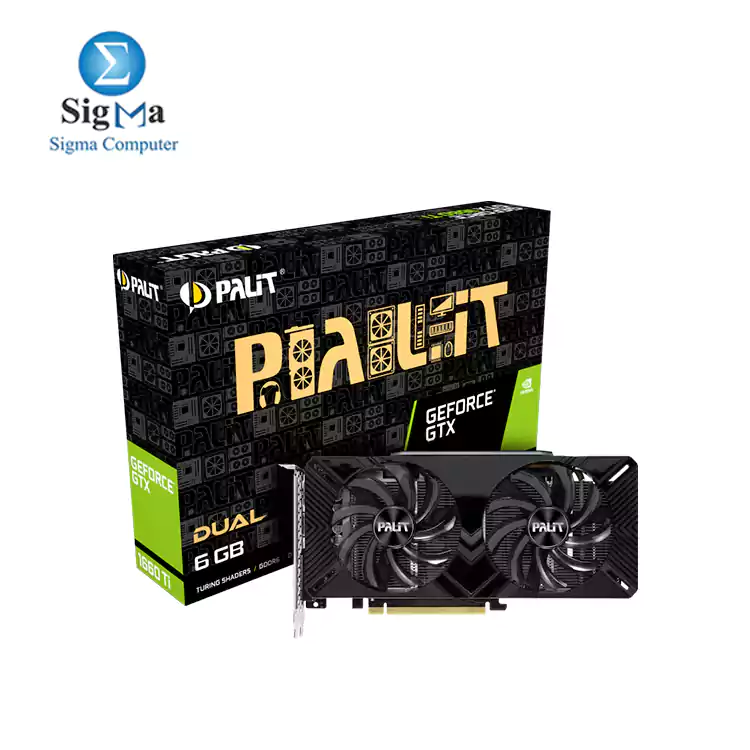 PALIT GeForce® GTX 1660 Ti Dual 6G GDDR6