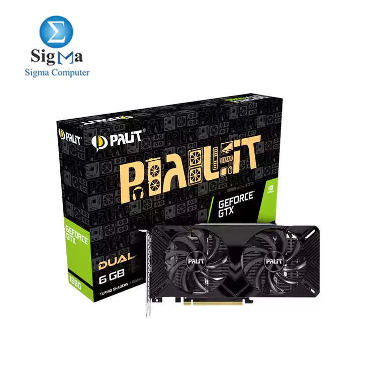 PALIT GeForce   GTX 1660 Dual GDDR5