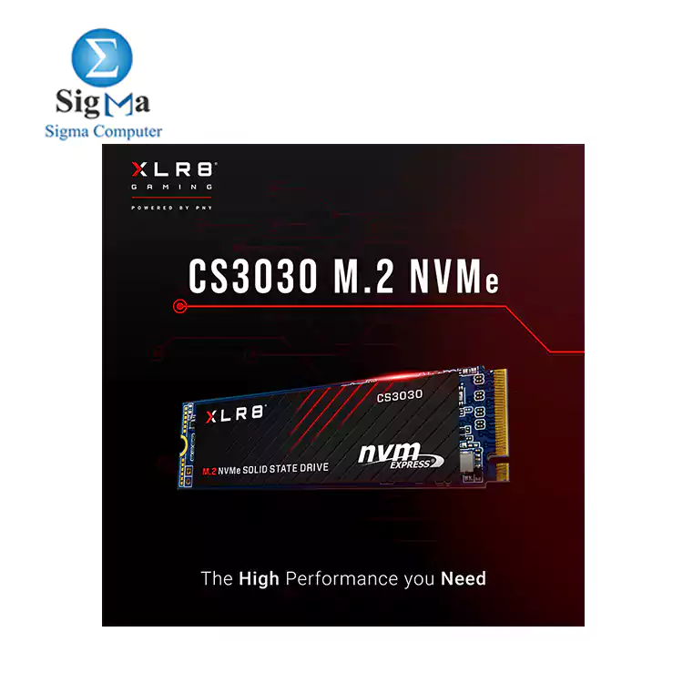 PNY XLR8 CS3030 250GB M.2 PCIe NVMe Gen3 x4 Internal Solid State Drive  SSD   Read up to 3 500 - M280CS3030-250-RB