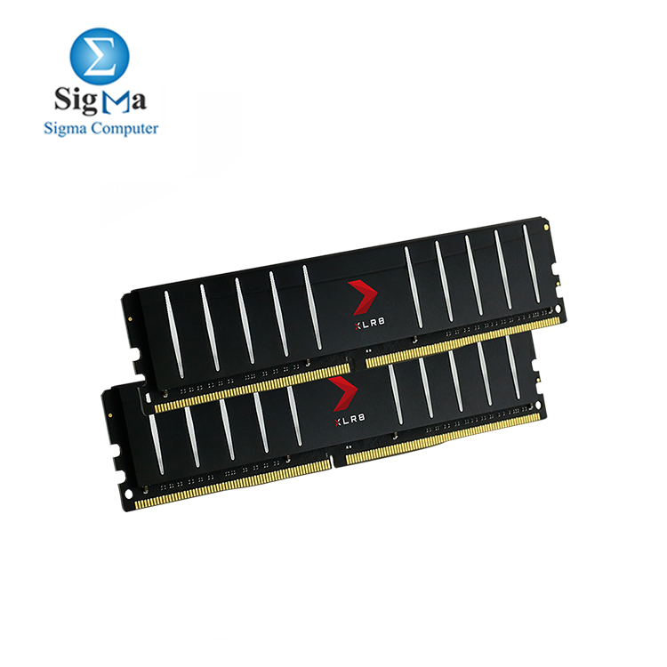 PNY XLR8 DDR4 3200MHz Low Profile Desktop Memory 16GB Kit (2x8GB) DDR4 3200MHz Desktop Memory (PC4-25200) CL16