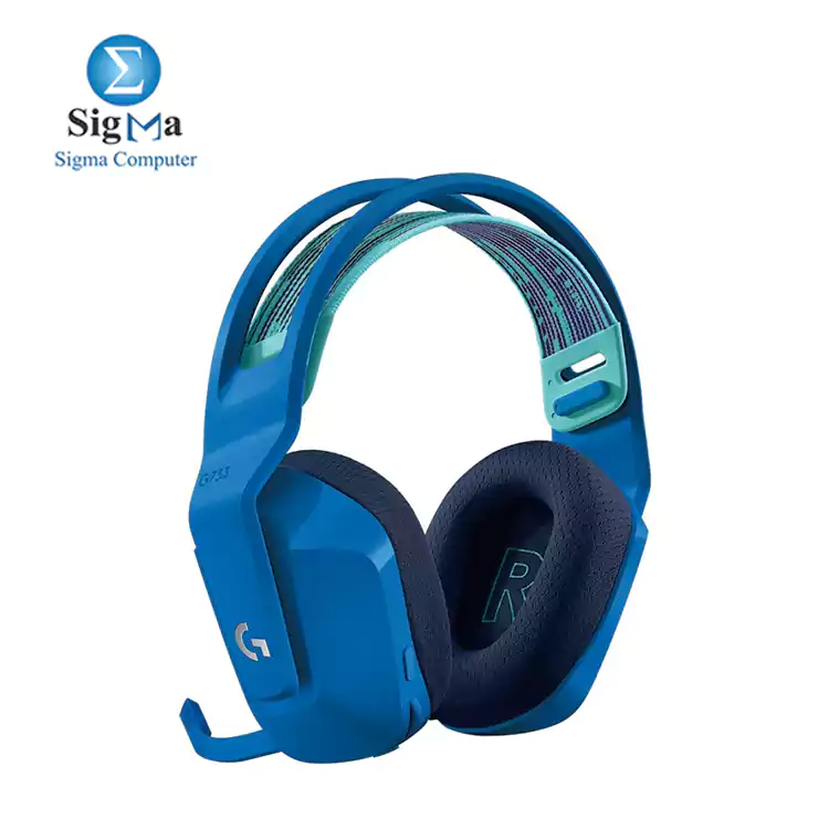 LOGITECH G733 LIGHTSPEED Wireless RGB Gaming Headset - BLUE - 2.4GHZ - EMEA – 081-000943