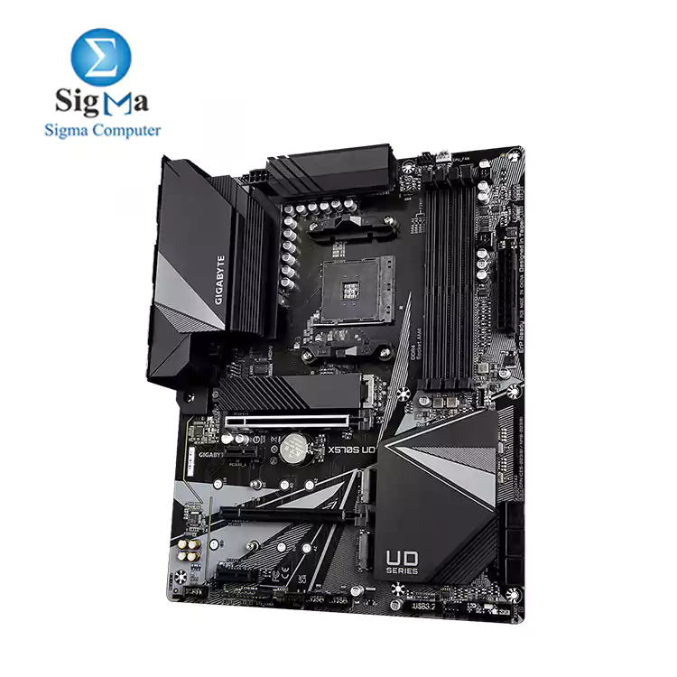 GIGABYTE X570S UD  rev. 1.0  Motherboard with Twin 12 2 Phases Digital VRM Solution with 50A DrMOS