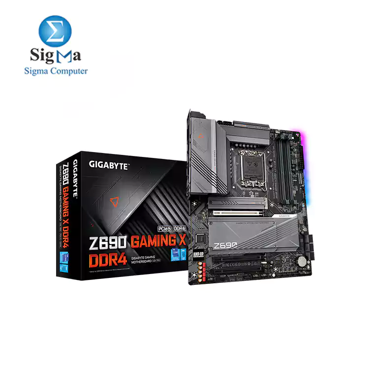 GIGABYTE Z690 GAMING X DDR4  rev. 1.0  PCIe 5.0 Design  Fully Covered Thermal Design  4 x PCIe 4.0 M.2