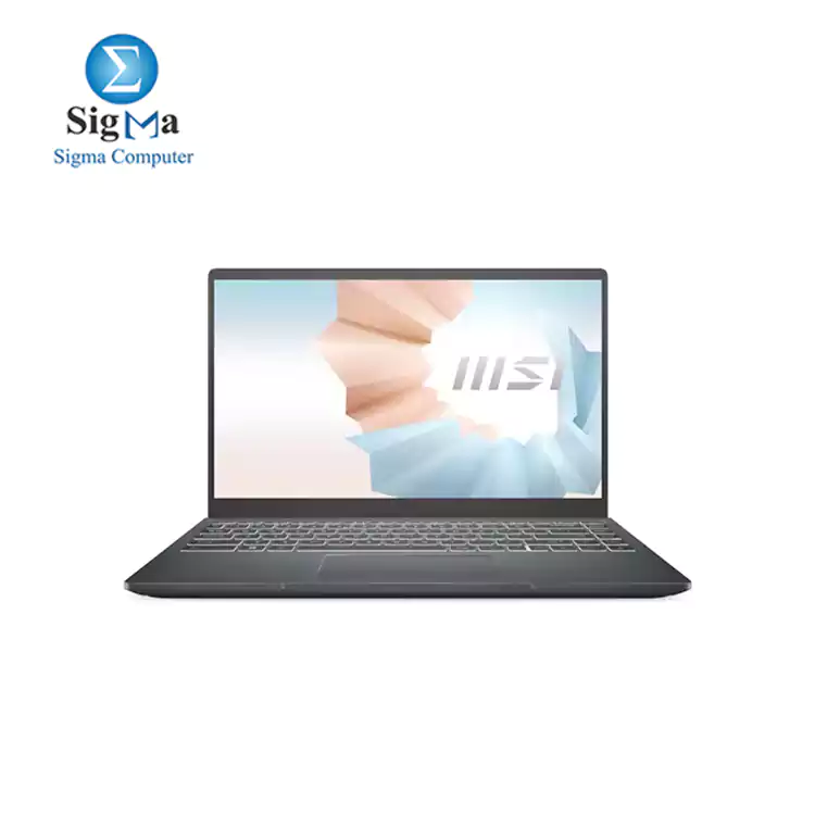 MSI Modern 14 B11MOL Laptop Core i5- 1135G7 RAM 8GB 512GB SSD 14 Inches FHD IPS Intel Iris Xe Graphics