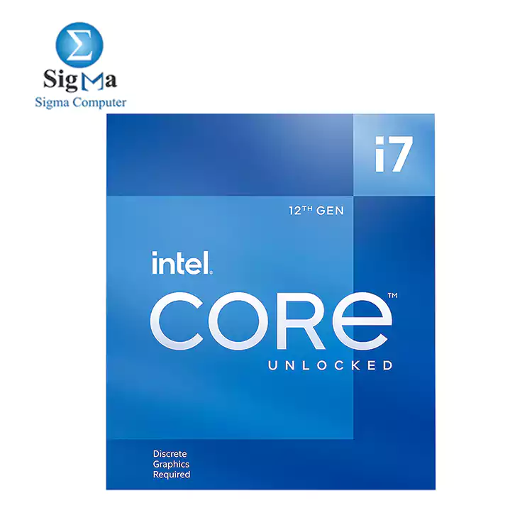 CPU-Intel-Core i7-12700K 8P 4E Core 20 Threads 2.7 GHz  5.0 GHz Turbo  Socket LGA 1700 Processor