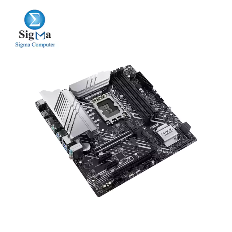 ASUS Prime Z690M-Plus D4 LGA 1700(Intel 12th Gen) microATX motherboard (PCIe 5.0,DDR4,10+1 Power Stages,3x M.2,1Gb LAN,USB 3.2 Gen 2x2 Type-C,front USB 3.2 Gen 1 Type-C