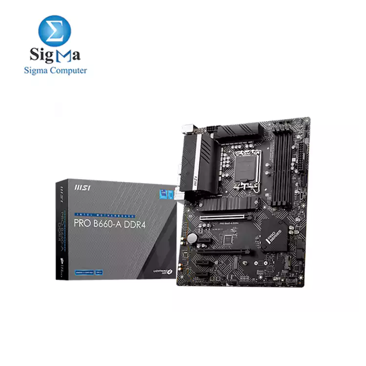 MSI PRO B660-A DDR4 LGA 1700 Intel B660 SATA 6Gb s Micro ATX Intel Motherboard