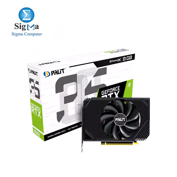 PALIT GeForce RTX™ 3050 StormX 8GB GDDR6 Graphics Card