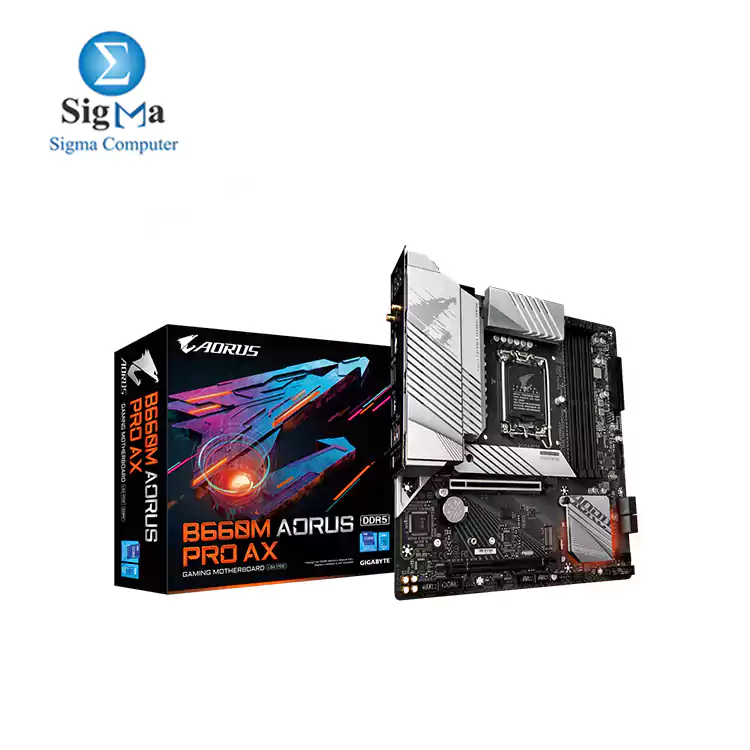 GIGABYTE Intel   B660 AORUS Motherboard with 12  1 1 Twin Hybrid Phases Digital VRM Design   DDR5 MEMORY Design  Fully Covered Thermal Design   2 x PCIe 4.0 M.2 with Thermal Guard  Intel   2.5GbE LAN  WIFI 6 802.11ax  Rear USB 3.2 Gen 2x2 Typ