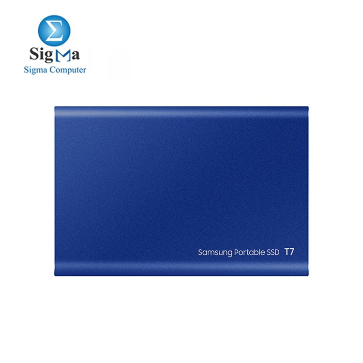 SAMSUNG T7 Portable SSD USB 3.2 1TB -External Solid State Drive BLUE