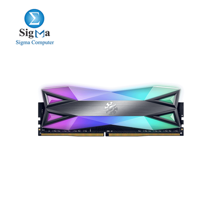  XPG SPECTRIX  D60G 16G (2x8) DDR4  3600Mhz CL18  RGB Desktop Memory RAM Kit