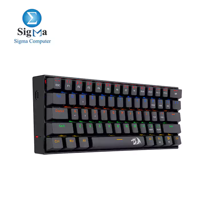Redragon K606R Lakshmi Gaming Keyboard Blue Switch (Black)
