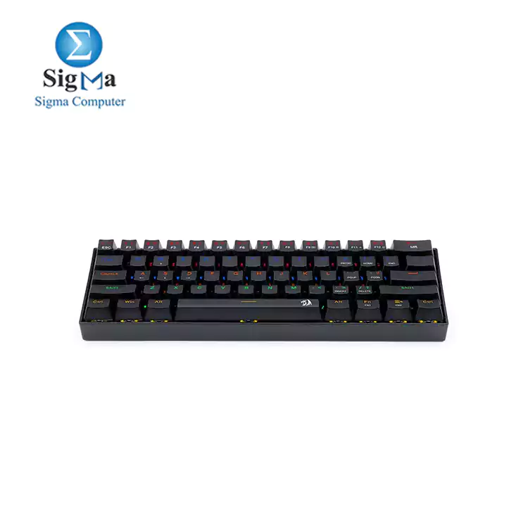 Redragon K606R Lakshmi Gaming Keyboard Brown Switch  Black  
