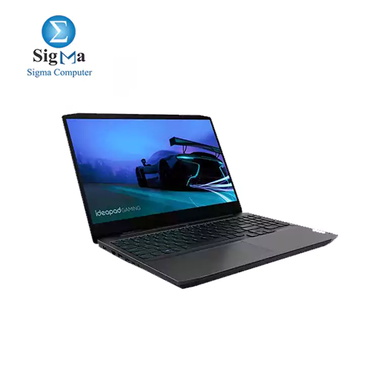 NOTEBOOK-LENOVO-CI5-IdeaPad Gaming 3-(81Y4010CED)-I5-10300H(4C / 8T)-RAM 1*8 (MAX 16G)-1T HDD-120G SSD GEN3-GTX 1650 Ti 4GB-15.6-FHD-IPS-120Hz- 45Wh-135W-Blue Backlit-Arabic+M100 MOUSE-وكيل