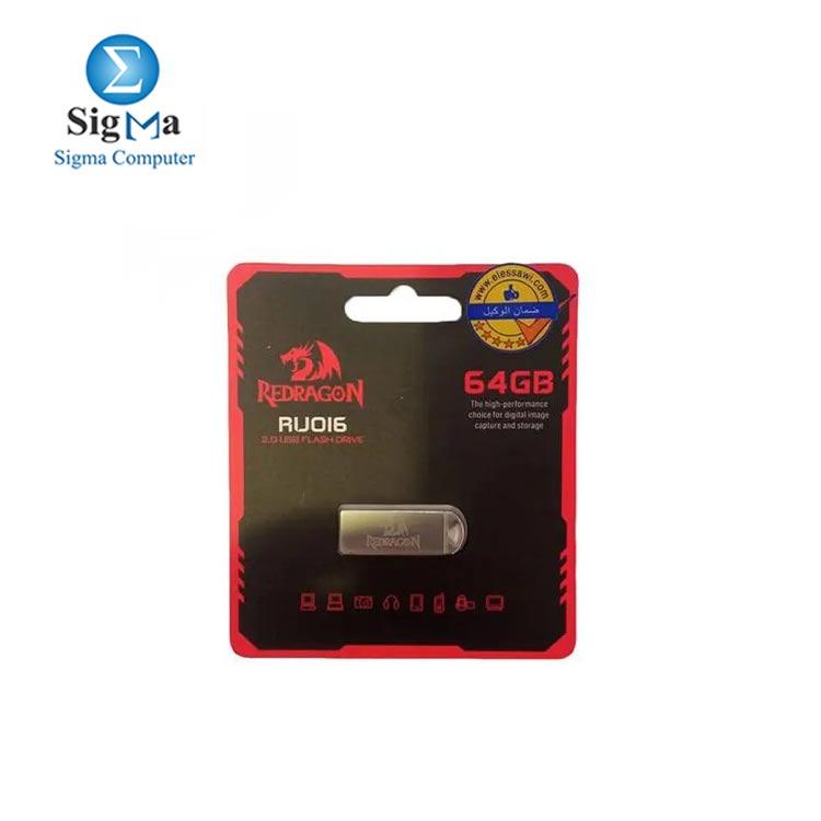 REDRAGON RU0I6 2.0 USB DRIVE 64GB Flash Drive