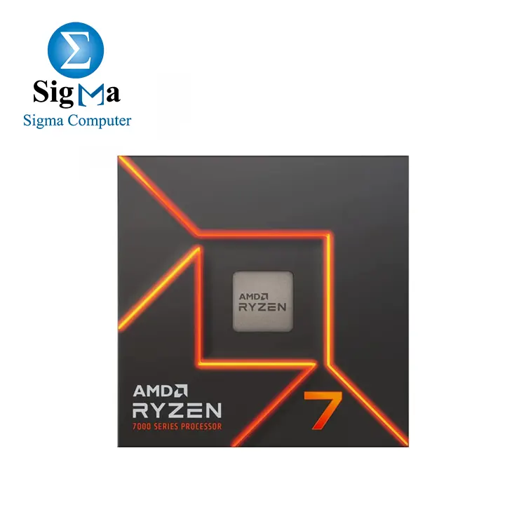 CPU-AMD-RYZEN 7 7700X 8-Core  16-Thread Unlocked Desktop Processor