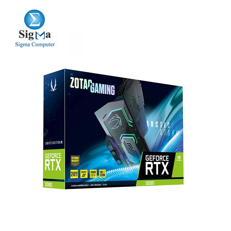 ZOTAC GAMING GeForce RTX 3090 24G DDR6  ArcticStorm