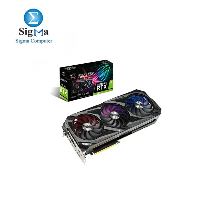 Asus GeForce RTX 3090 ROG Strix Gaming OC 24GB GDDR6X PCI-Express Graphics Card