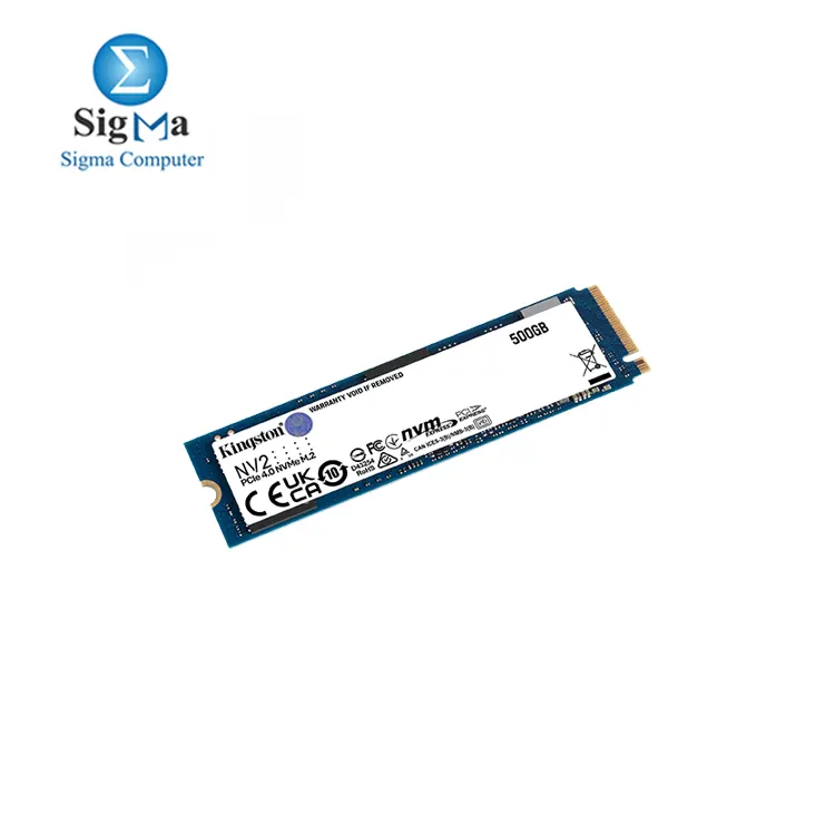 Kingston NV2 500G M.2 2280 NVMe Internal SSD   PCIe 4.0 Gen 4x4   Up to 3500 MB s