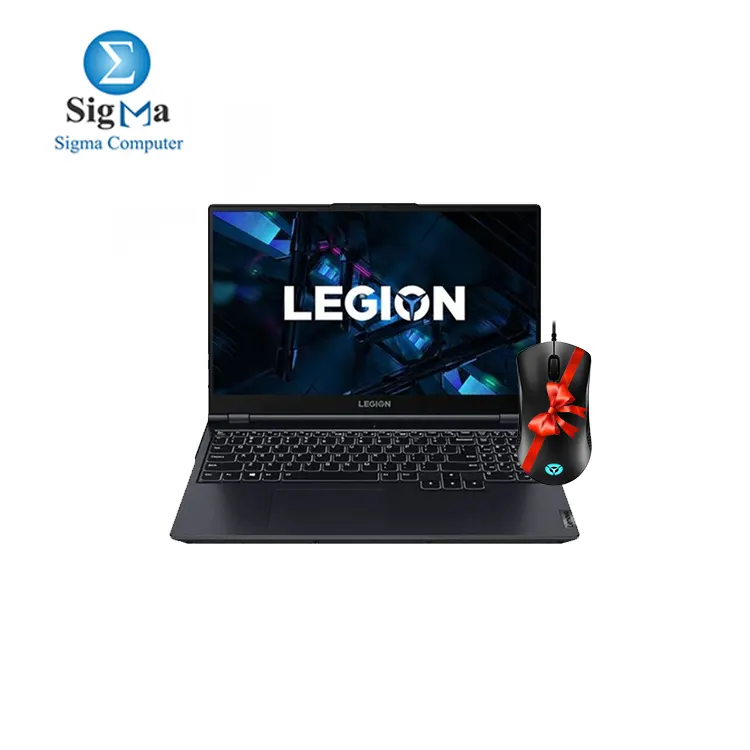 Laptop Lenovo Legion 5 15ACH6H 82JU00B1AX - AMD Ryzen 5 5600H - NVIDIA GeForce RTX 3060 6GB - 16GB DDR4 3200MHz - 1TB NVMe SSD - 15.6 FHD IPS 165Hz