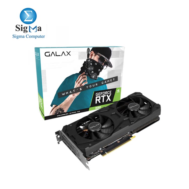 GALAX GeForce RTX™ 3060 8GB 1-Click OC 8GB GDDR6 36NSL8MD6OCC